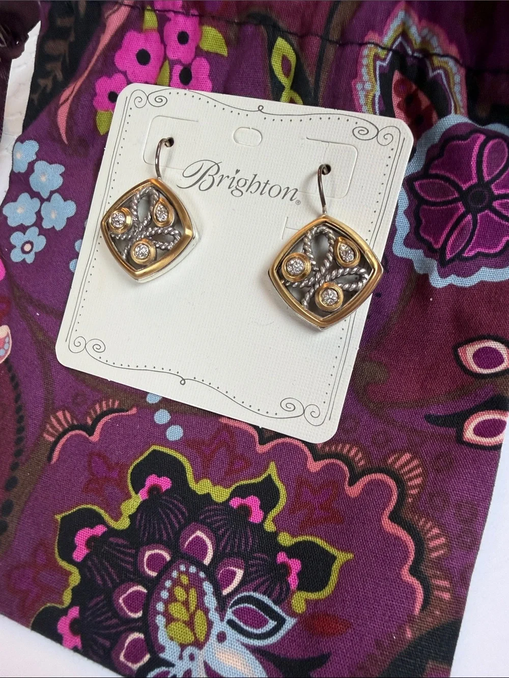 Brighton drop earrings